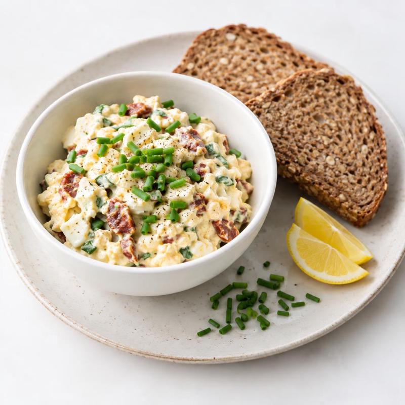 Pasta jajeczna ze szczypiorkiem
