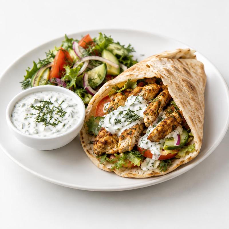 Döner z kurczakiem w picie