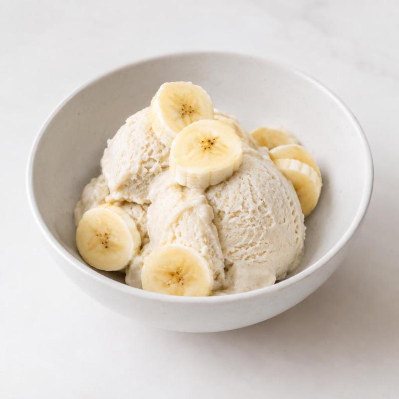 Lody bananowe ze skyrem