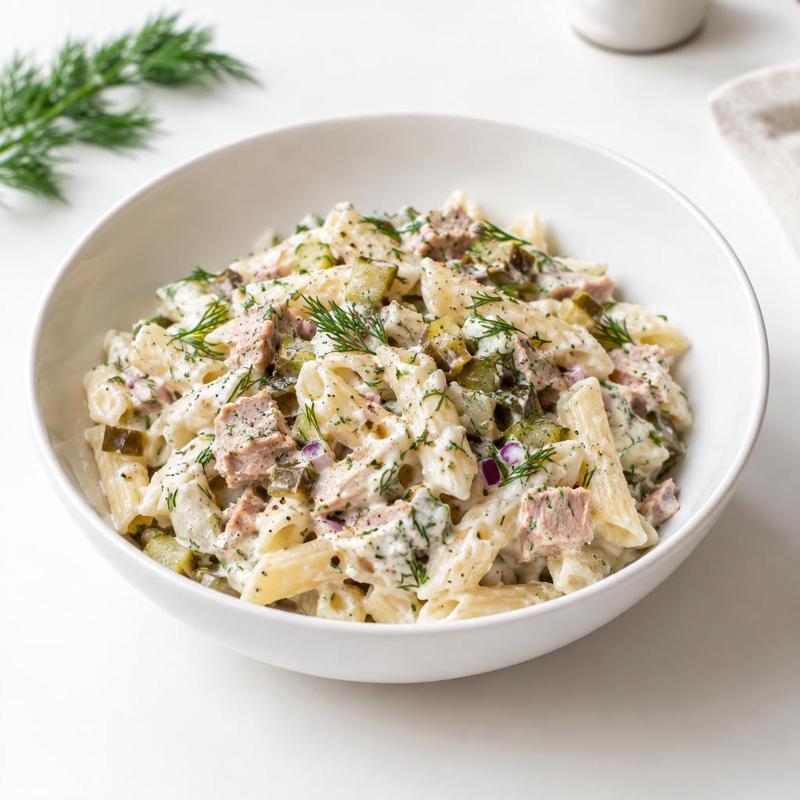 Pasta jogurtowa z tuńczykiem i koperkiem